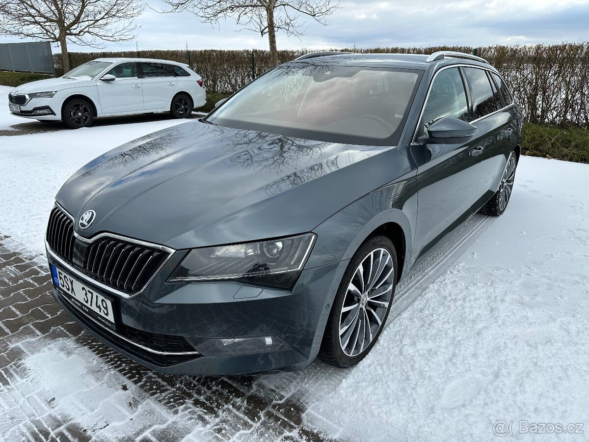 Škoda Superb III 1.6TDI KŮŽE KAMERA NAVI PARKOVACÍ