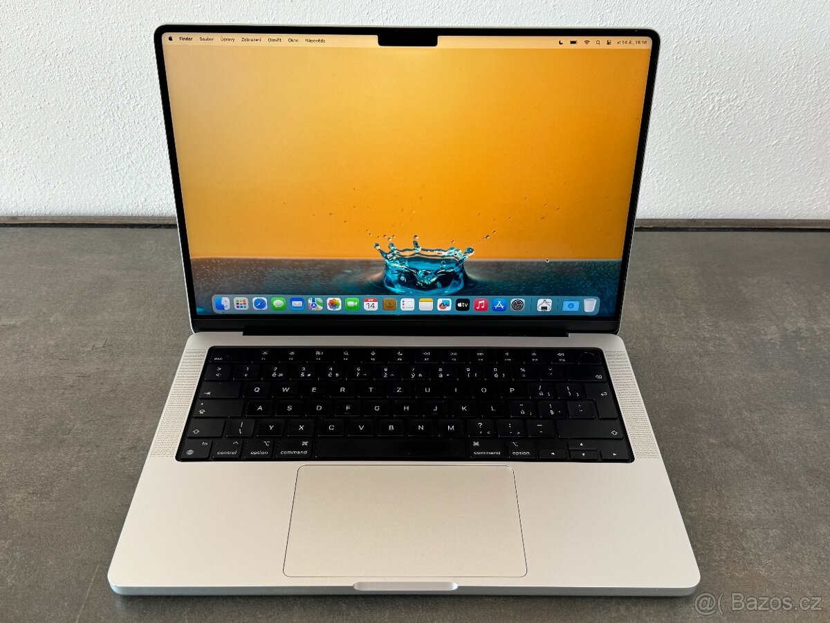 MacBook Pro 14" 2021 M1 Pro Silver / 500GB / 16GB