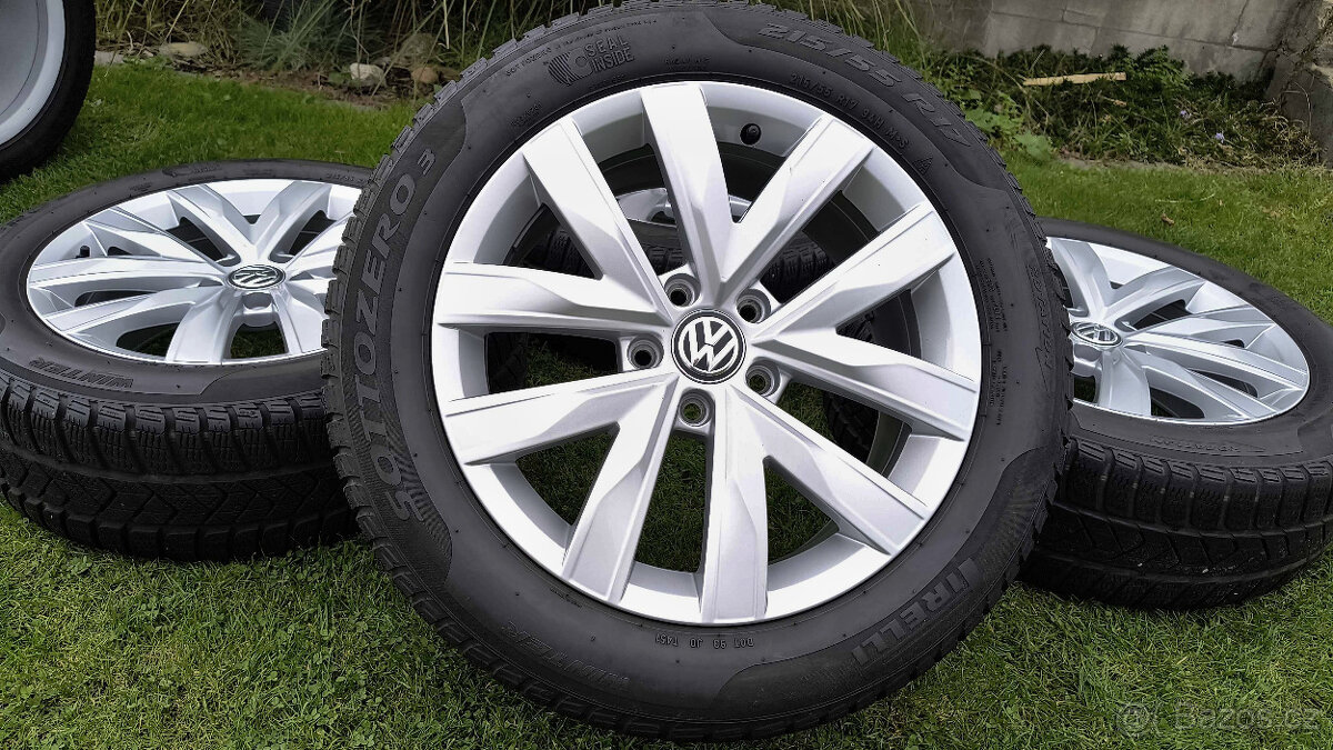 17 originál VW PASSAT Alltrack / Sharan❄️ Pirelli 215/55 R17