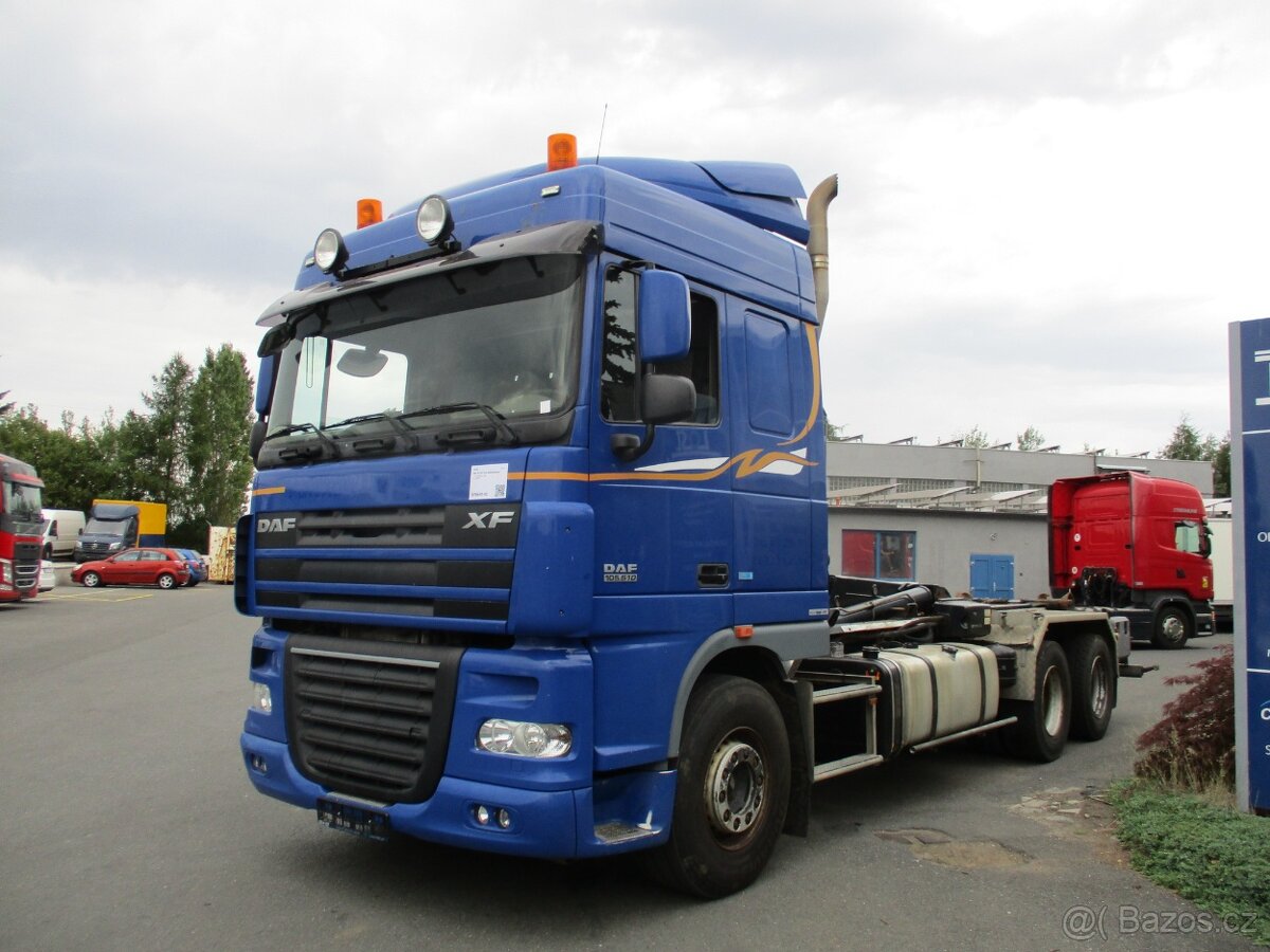 DAF XF105.510 6x4 EURO 5 kontejnerový