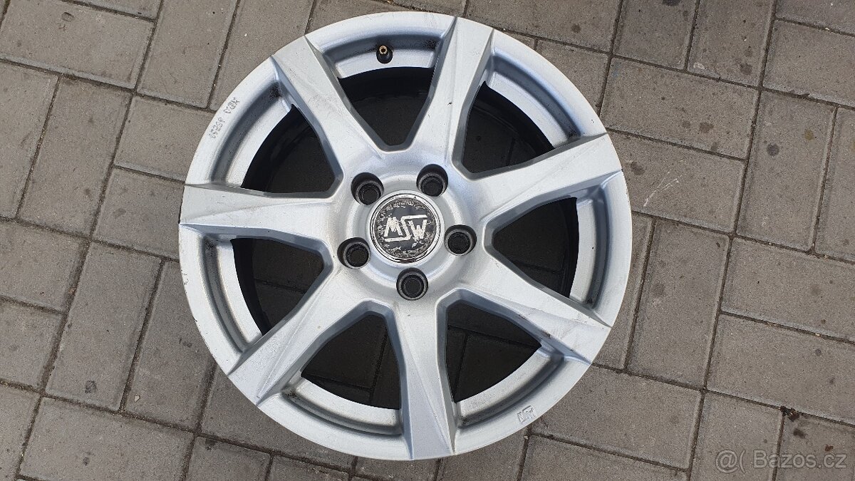 Sada Alu kola 5x112 R16 MSW