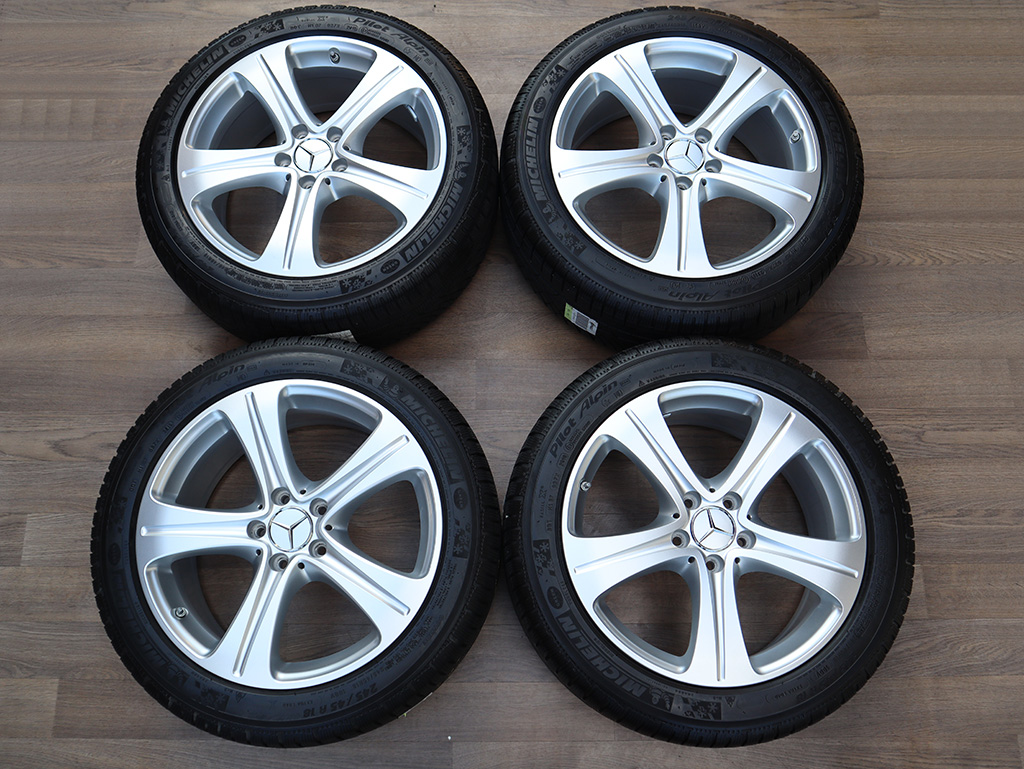 18" Alu kola = 5x112 = MERCEDES E-CLASS V-CLASS = ZIMNÍ