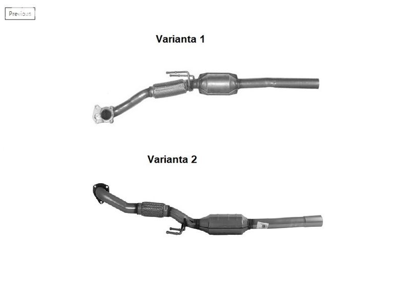 Katalyzátor Škoda, VW, Seat, Audi 1.9TDi, nový