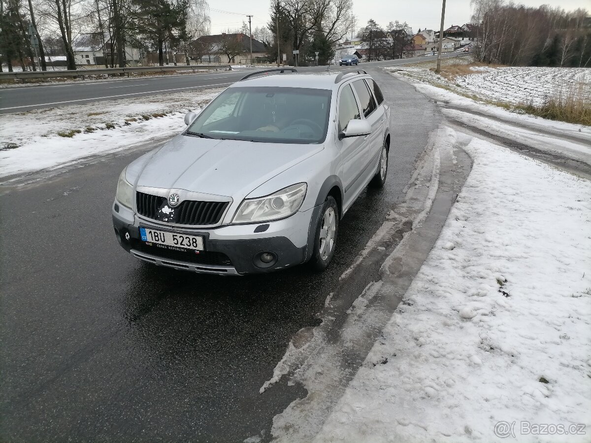 Škoda octavia II scout 2.0 tdi CR