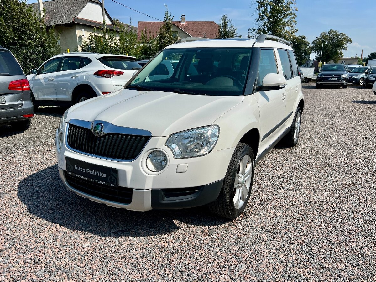 Škoda Yeti 1.2 TSI 77 kW ALU,Klima,Servis,Stav