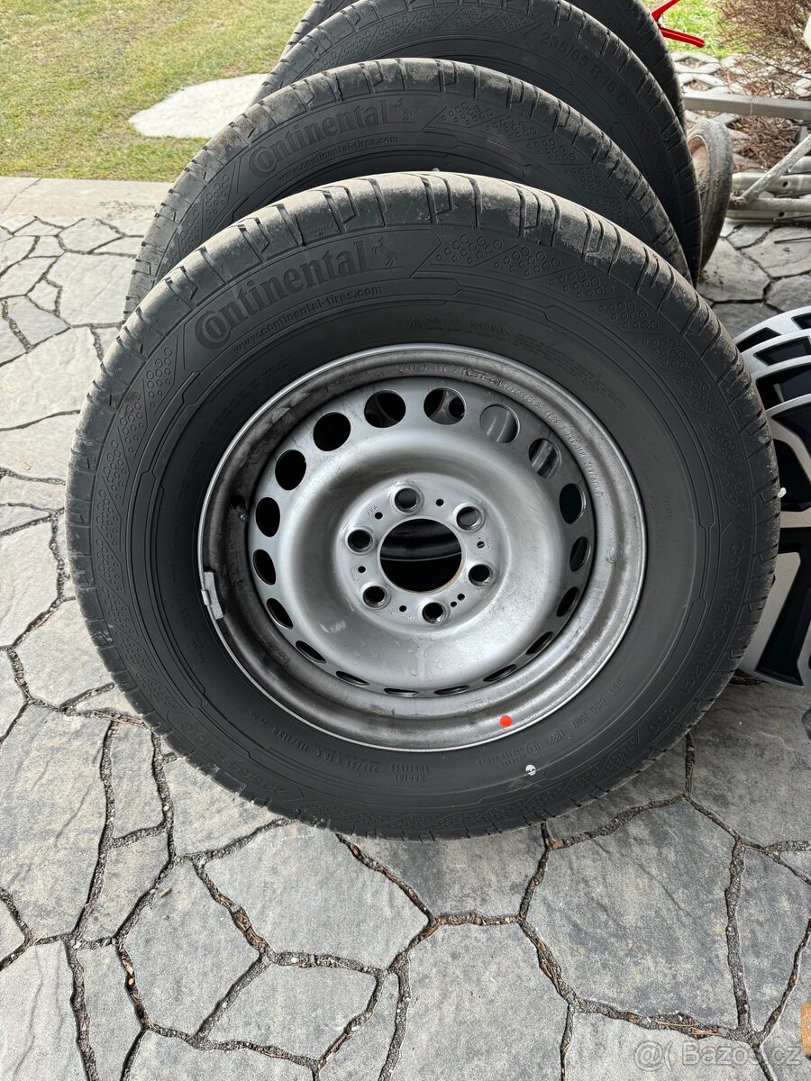 Originál disky Sprinter, Crafter,LT 235/65 r16C continental