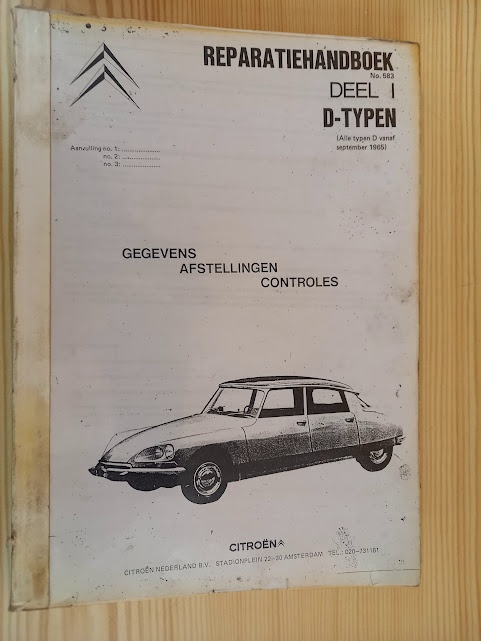 Citroen DS - opravarensky  manual