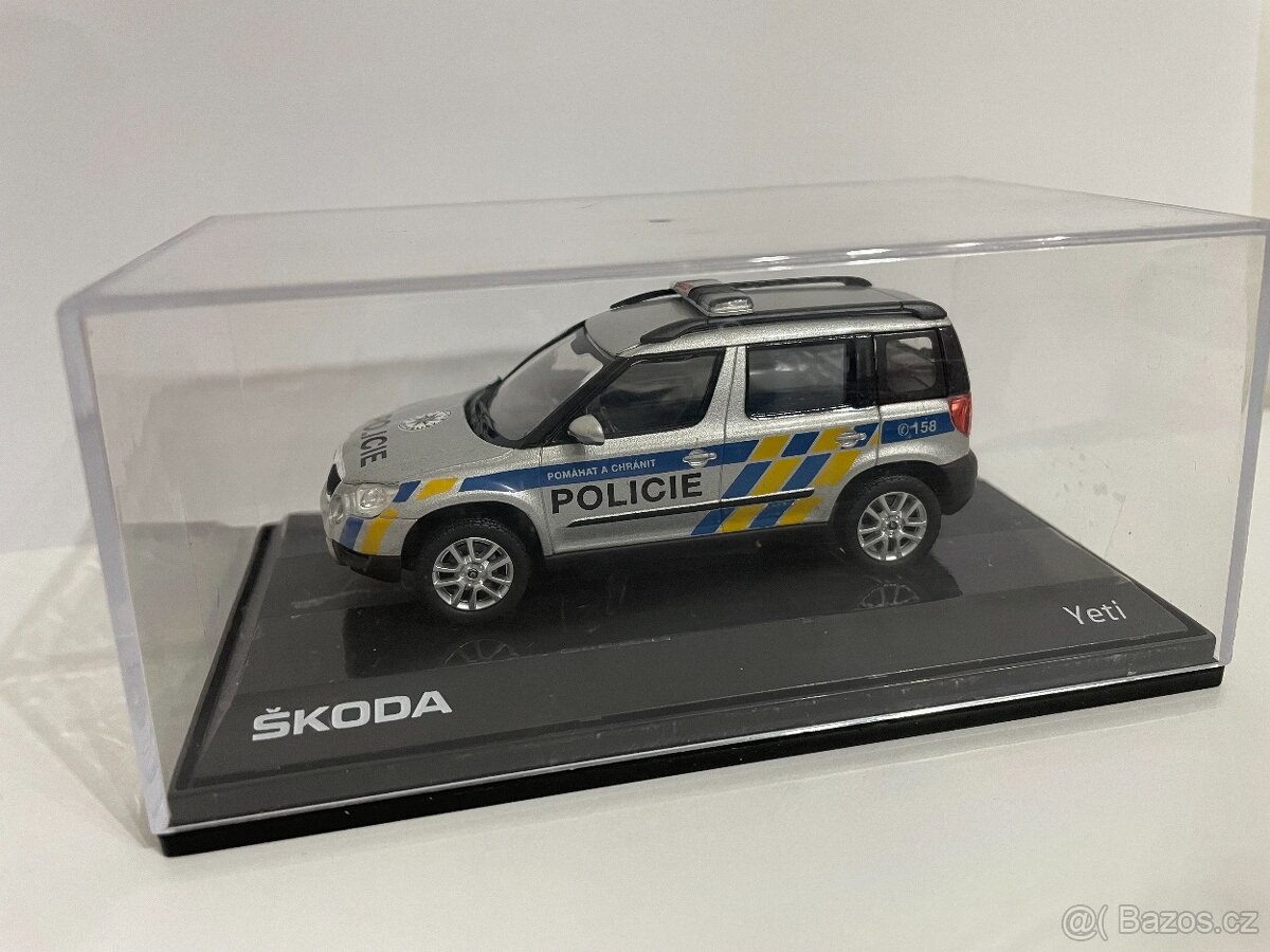 Škoda Yeti Policie ČR 1:43 Abrex