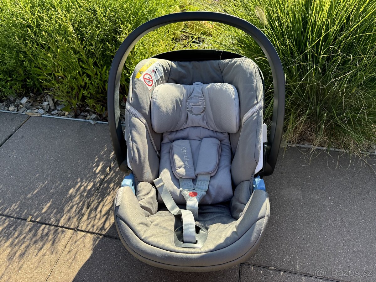 Autosedačka vajíčko CYBEX ATON 5 Manhattan Grey- Mid Grey