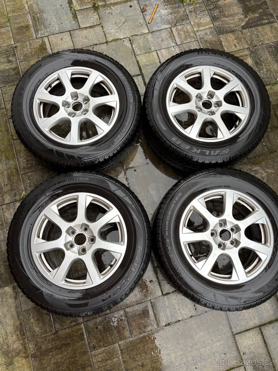 17" 5x112 originální kola Audi Q5 + zimni pneu 235/65 r17