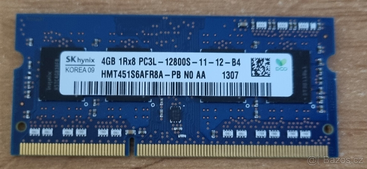 Paměť Hynix DDR3L 4GB HMT451S6AFR8A-PB