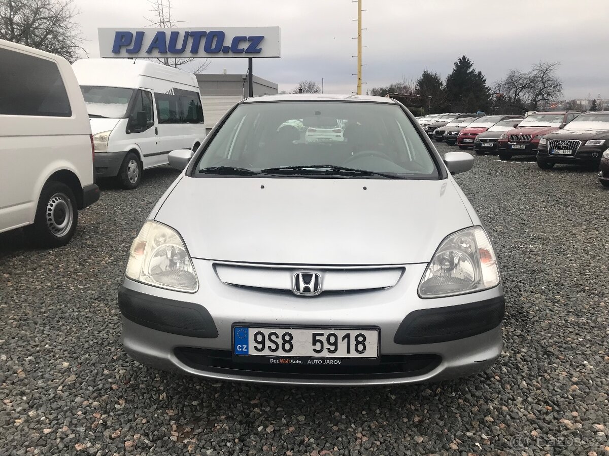 Honda Civic 1.6i V-TEC 81 KW ,NOVÁ STK,ČR.