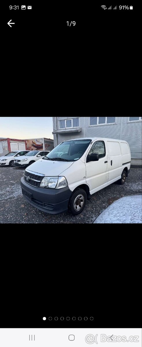 Toyota Hiace 4WD  krátka,159 tkm