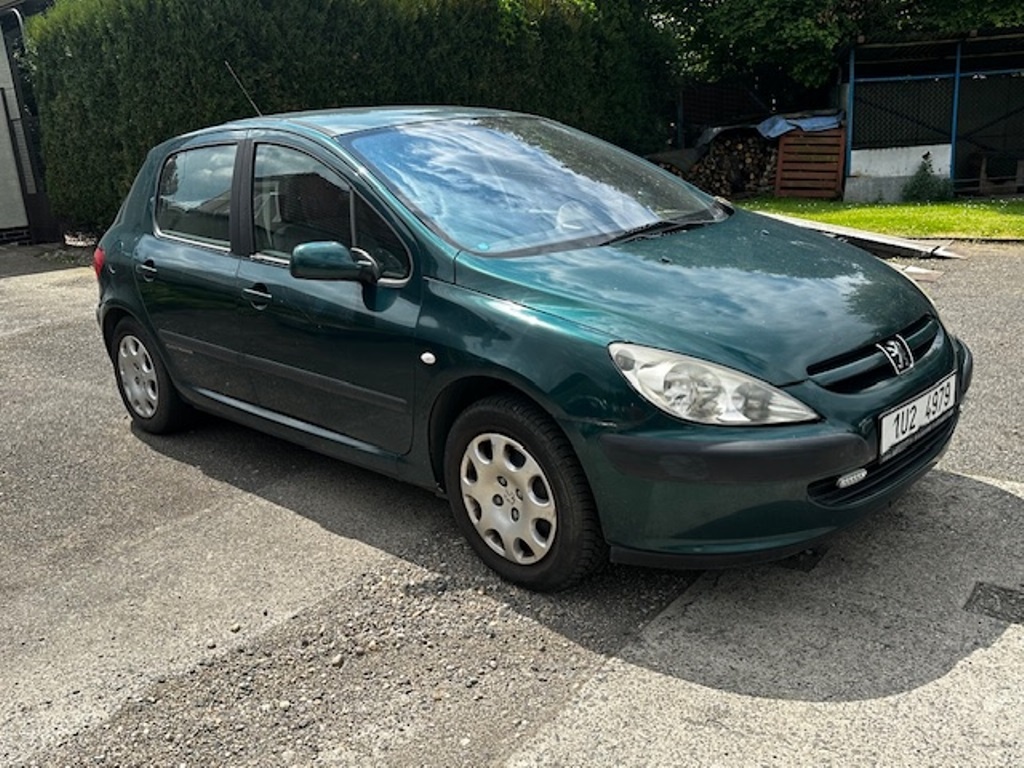 Peugeot 307 1.4HDi, r.2002, pouze prodej s přepisem