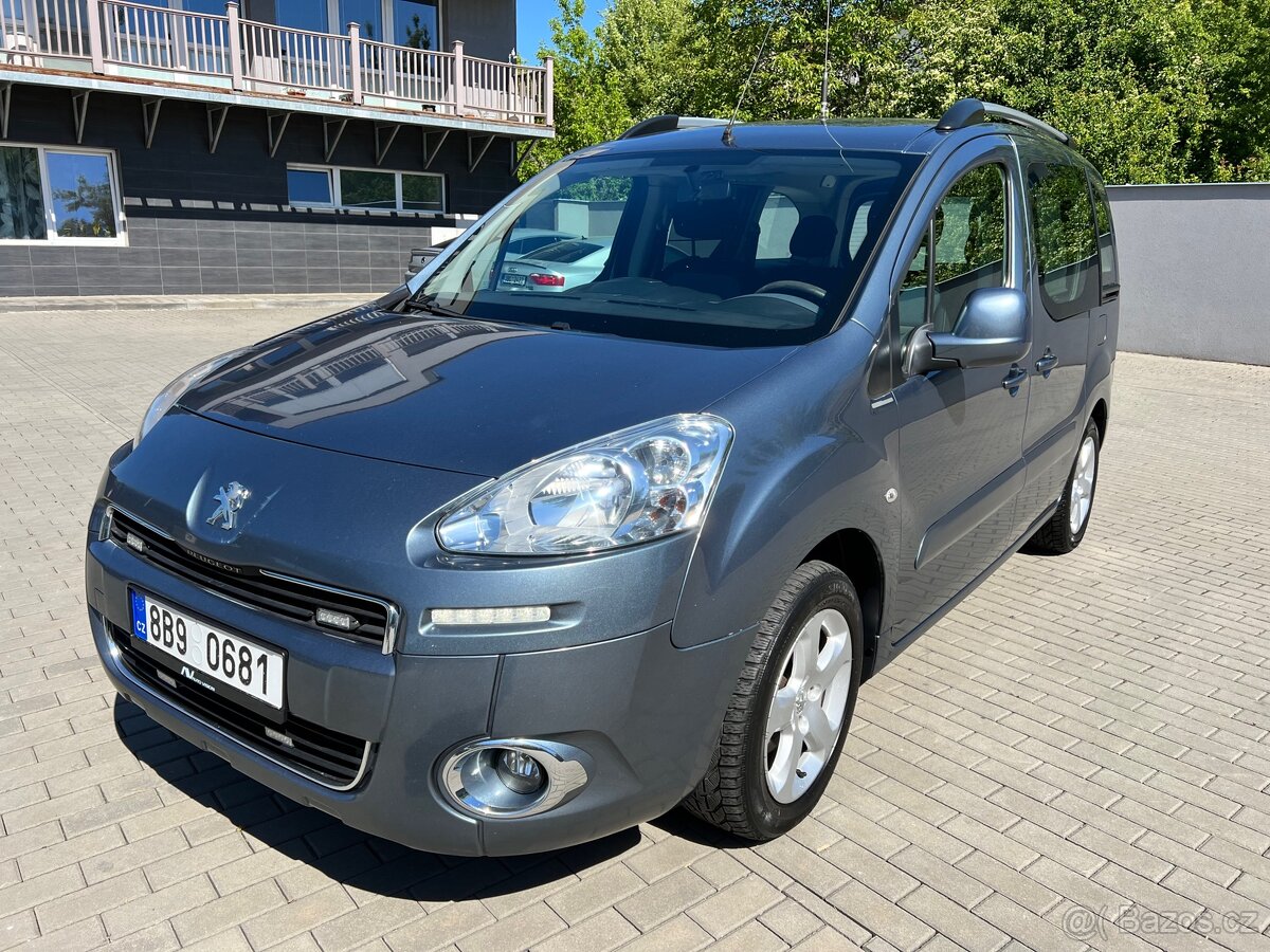 Peugeot Partner Teepee 1.6 HDI 5 míst ČR 1. majitel odpočet