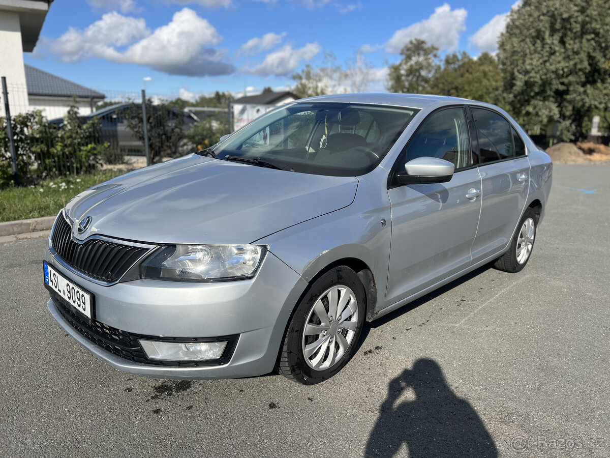 Škoda Rapid 1.6tdi 77kW Najeto 255TKM>rv.2013