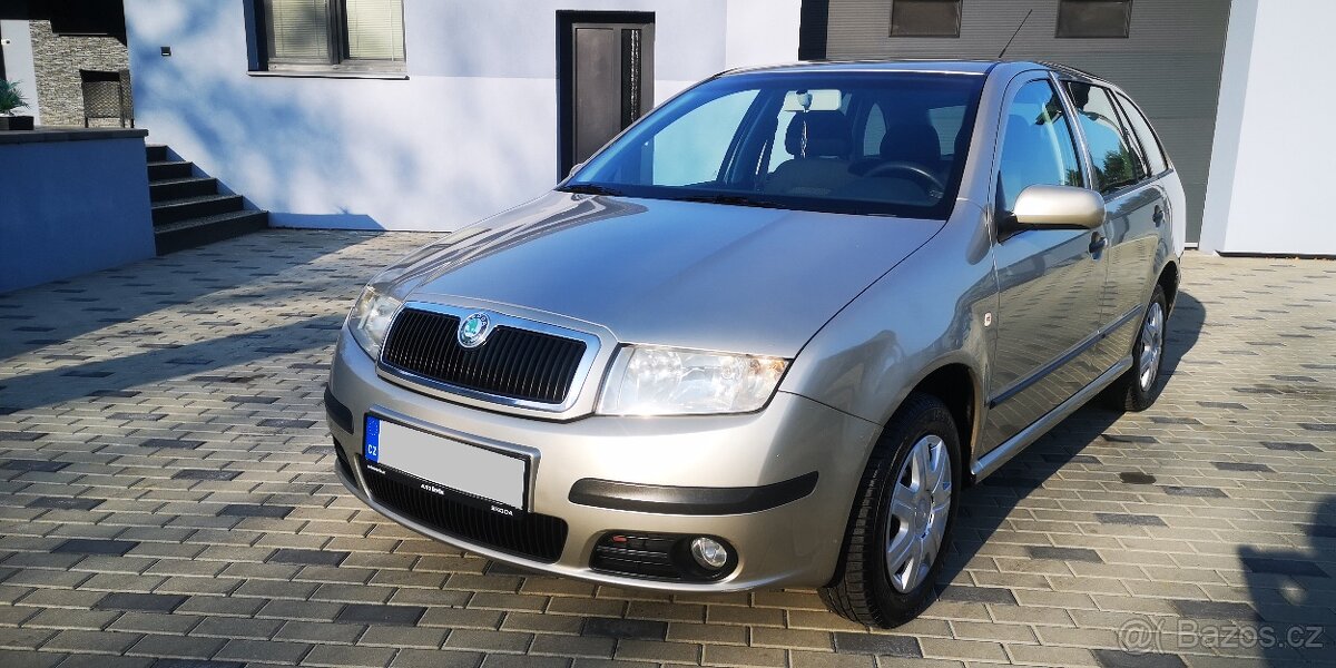 Škoda Fabia Kombi 1,2 HTP - 47kw. PĚKNÝ STAV - NOVÁ STK+EM