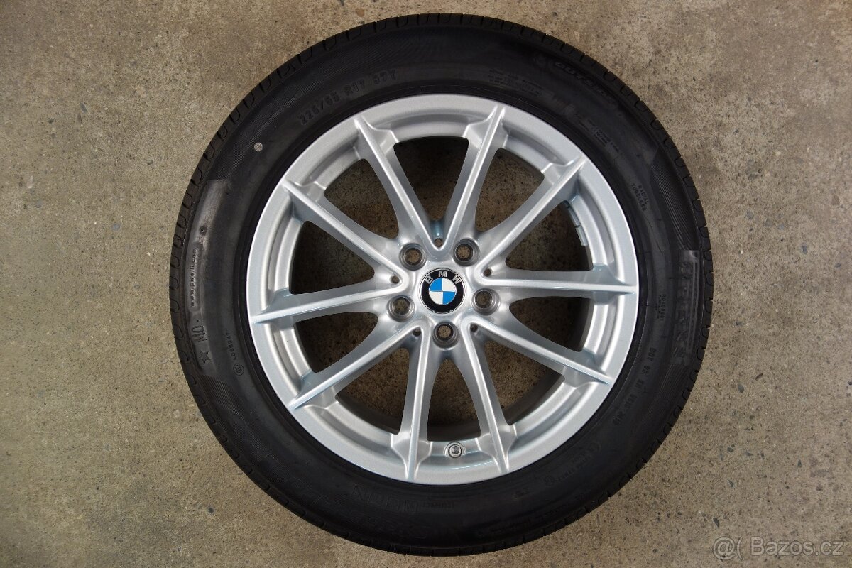 BMW řada 5, G30, G31, alu kola 5x112 225/55/17 letní, čidla