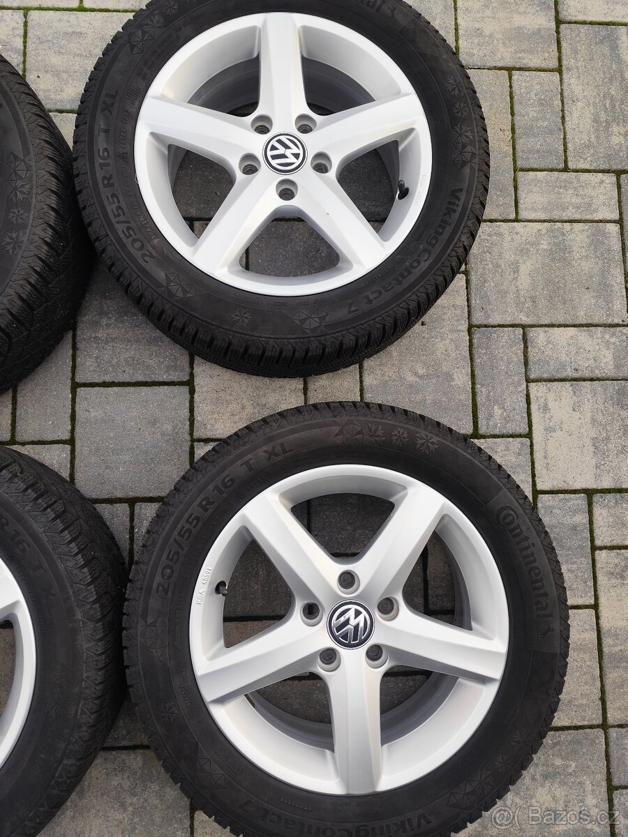 Sadu zimních kol 205/55R16,5x112,ET 48