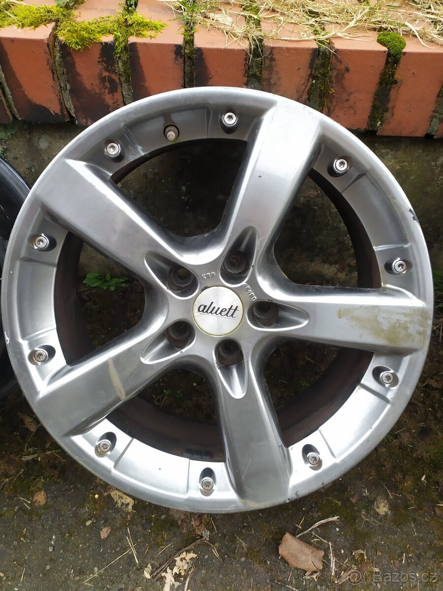 ALU kola 17 "Zn.Aluett 5x112 VW, Škoda, Audi, Seat