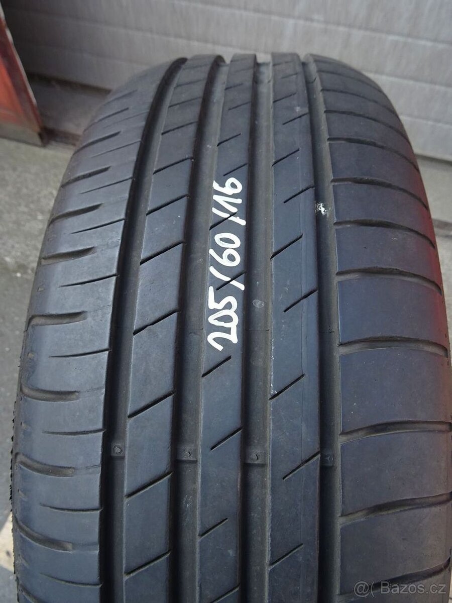 Letní pneumatiky Goodyear EffGrip, 205/60/16, 2 ks, 6,5 mm