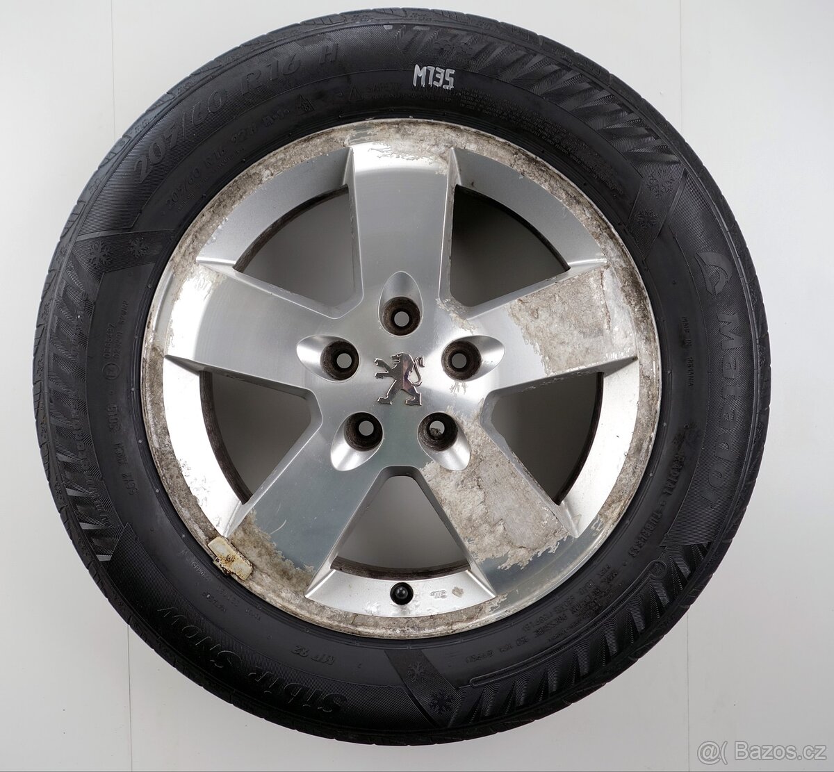 Peugeot 407 - Originání 16" alu kola - Zimní pneu