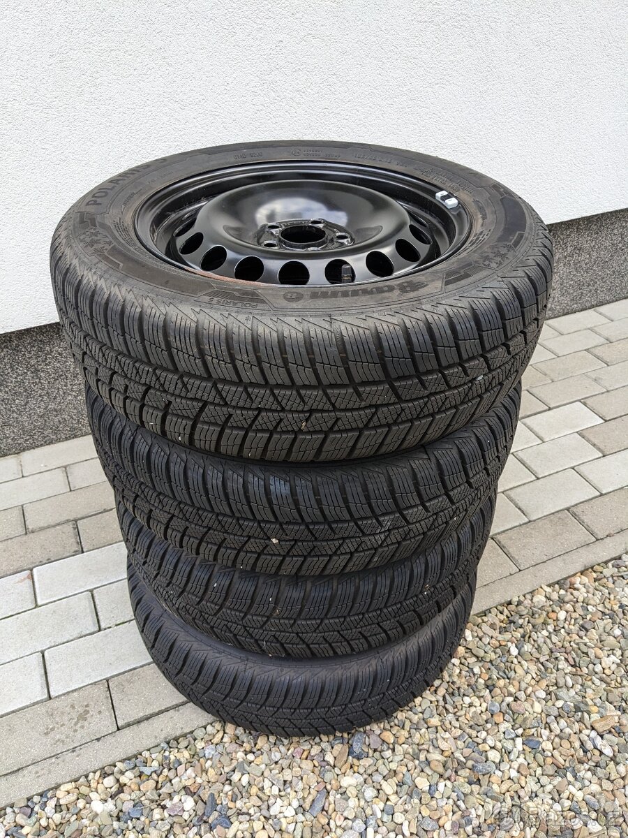 Kompletní zimní kola 185/65 R15 s Barum pneu