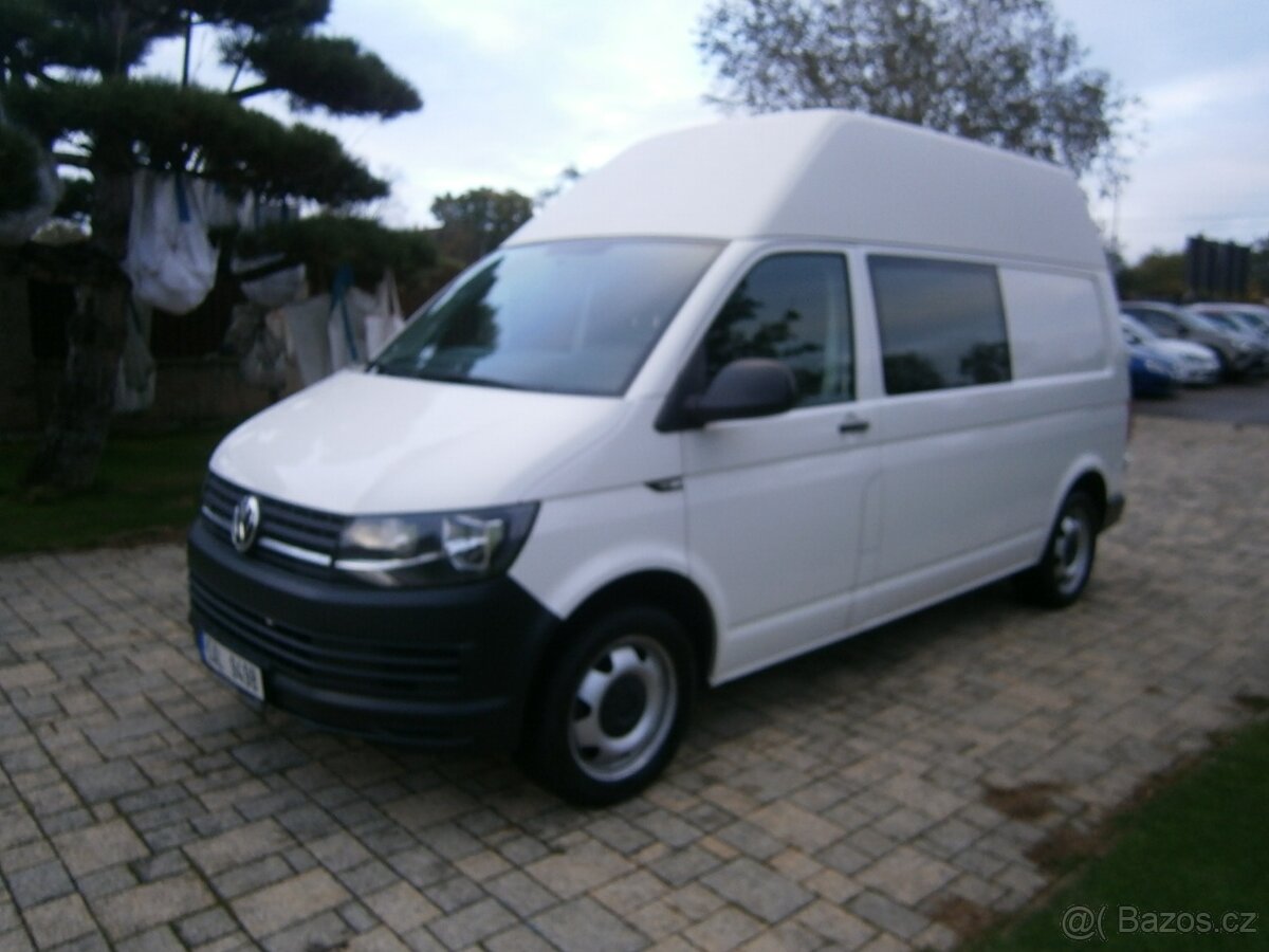 VW T6 2,0 TDI 4X4 L2H2 2016 NEHAV, KOUPENO V ČR