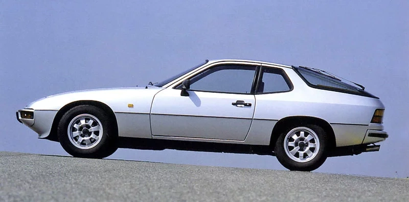 Porsche 924, 1976 - 1988,  4x originál Alu kola.