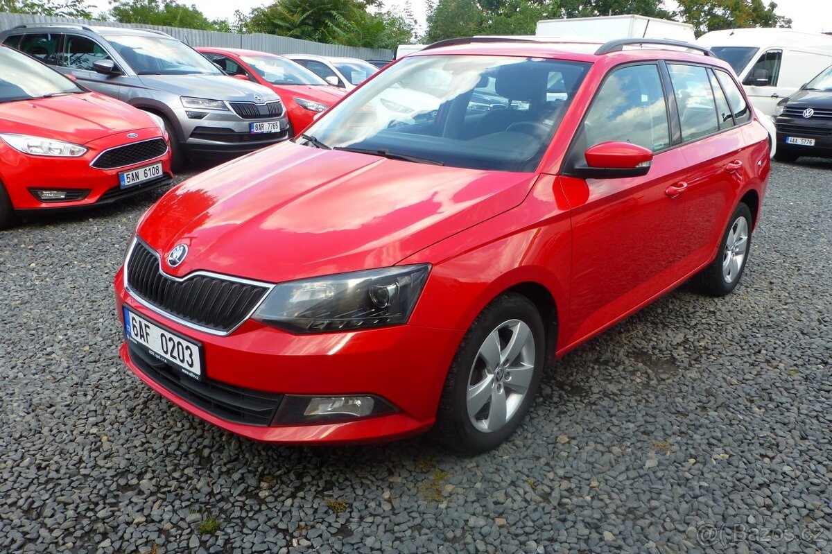 Škoda Fabia Combi 1.2TSi,66kw,Style,2017,ČR,1maj.-21%DPH