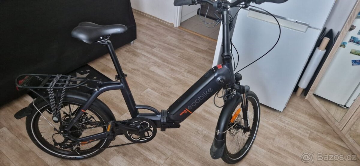 Skládací elektrokolo Ecobike Rhino Black