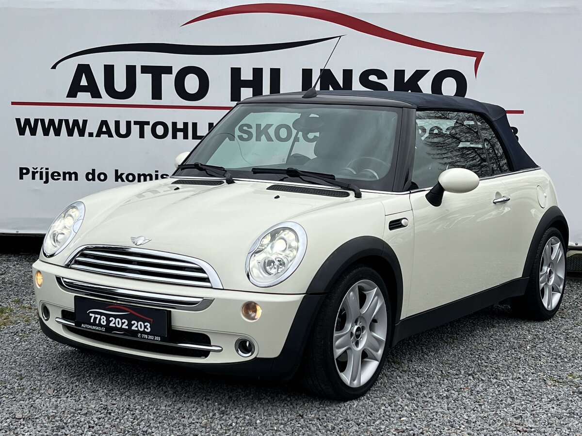 Mini Cooper, 1.6i 85KW CABRIO XENON