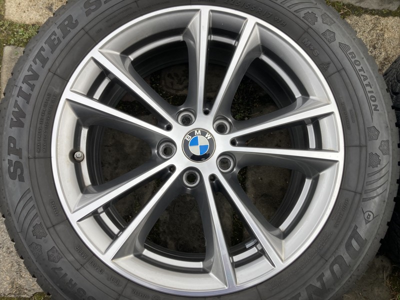 Alu kola BMW 5 G30 G31 17" 5x112 zimní DUNLOP 225/55R17