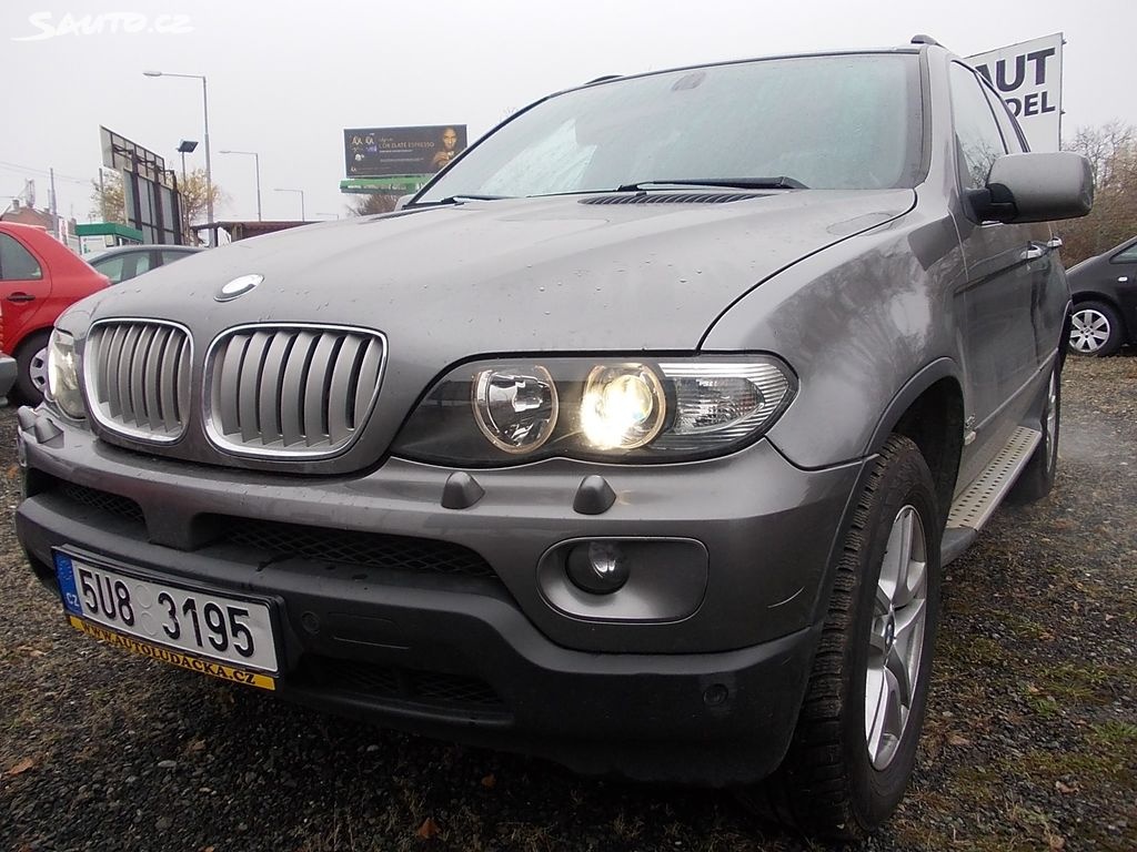 Bmw x5 e53 3,0D 4x4 vše funguje