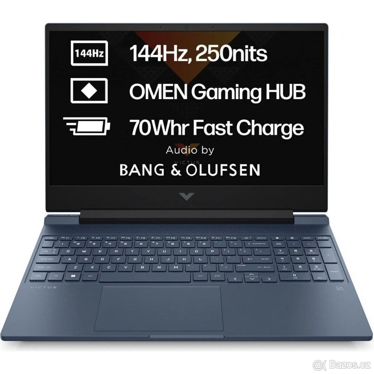 Herní notebook - HP victus 15.6" FHD 144Hz RTX 4050 6GB
