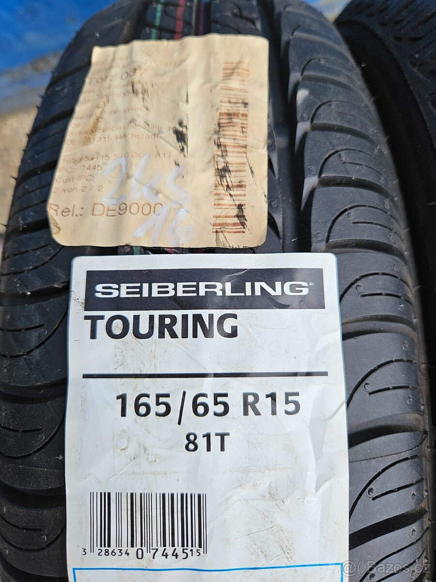 165/65R15 81T Seiberling Touring   2ks nové