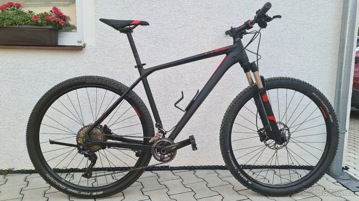 CUBE REACTION PRO 29, Shimano XT 2x11, vzduch.vidlice,Rám 17