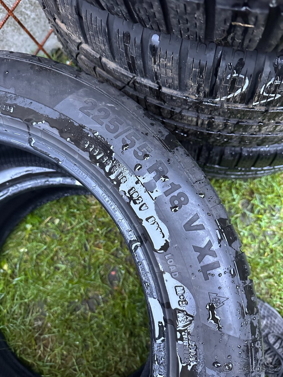 2ks zimních pneu 225/55 R18 - Continental