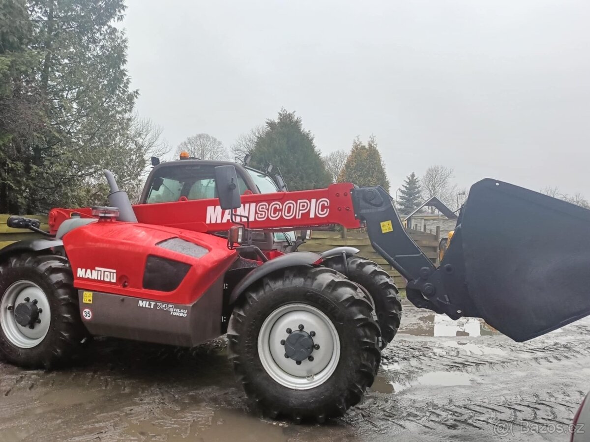 Manitou MLT 742 komplet po GO - ojedinělí kousek