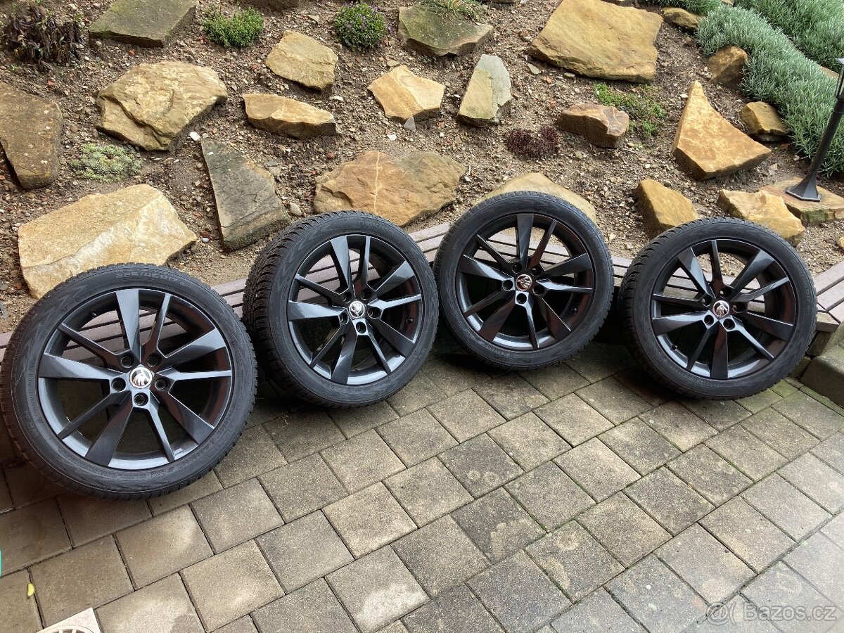 5x112 r17 + pneu 225 45 r17 zimní Nokian