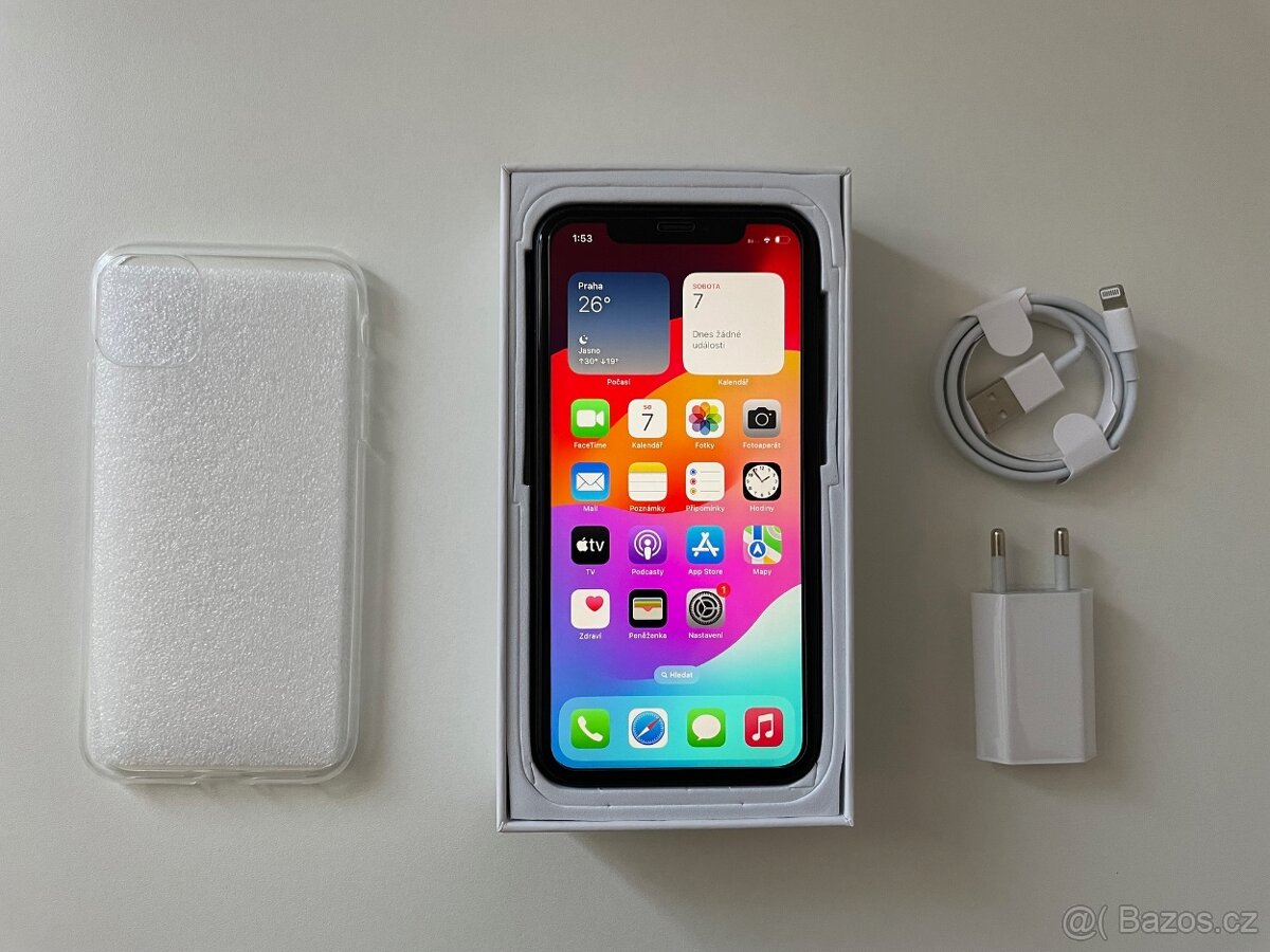 iPhone XR 128GB Black - Záruka - Faktura - jako nový