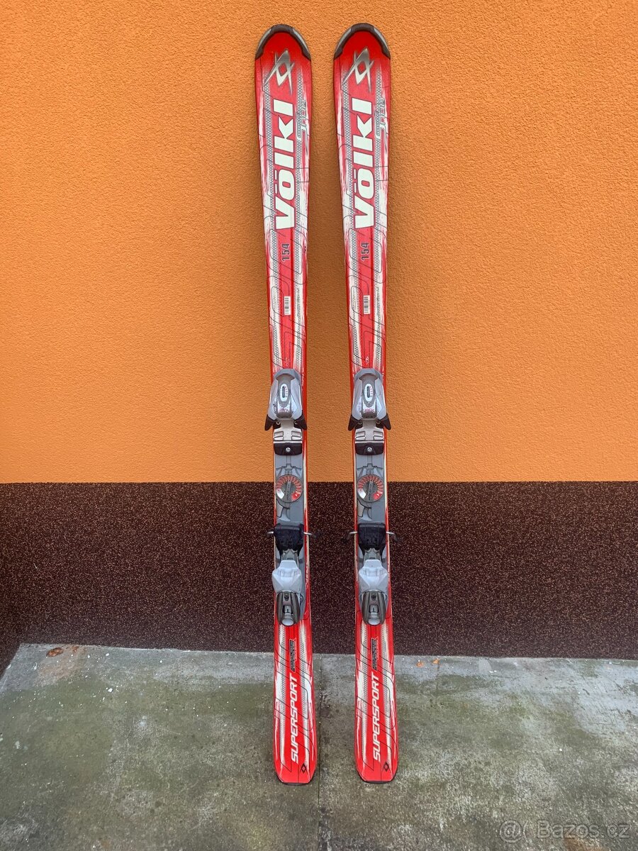 Carvingové lyže Volkl Supersport Snow+pouzdro 154cm