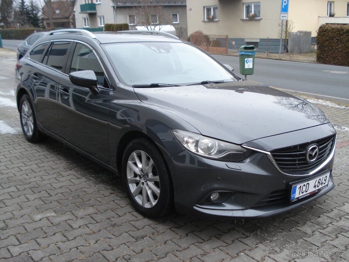 MAZDA 6 KOMBI SKYACTIV-D,NAVI,ČR,MODEL 2014