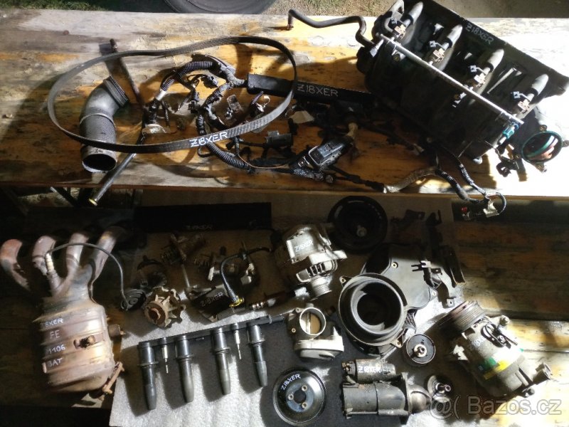 Opel Motor 18 16V 103kW, typ motoru Z18XER FGP