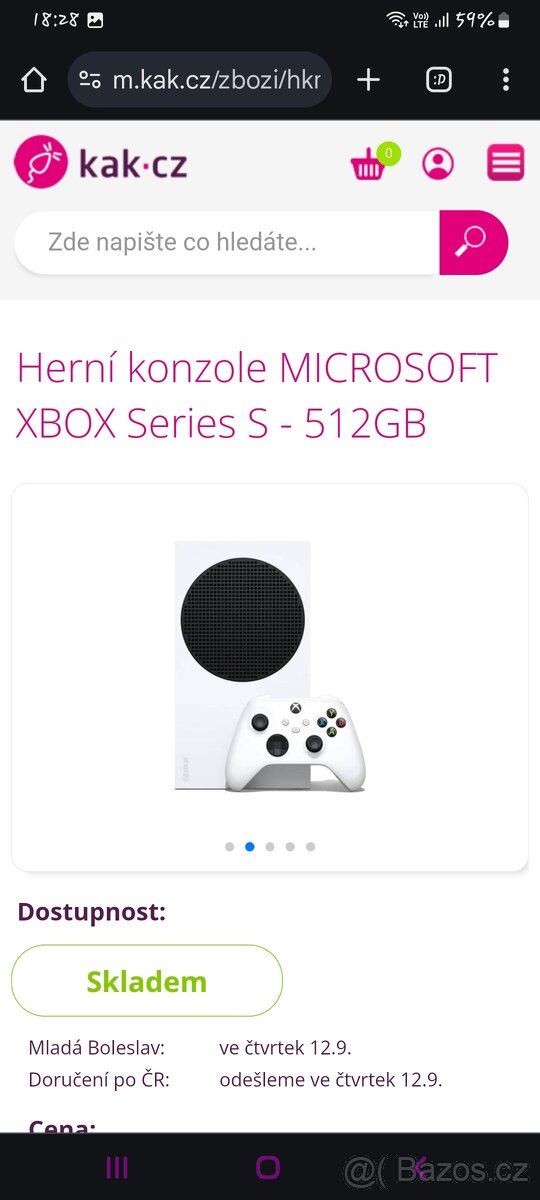 Microsoft XBOX series S 512GB