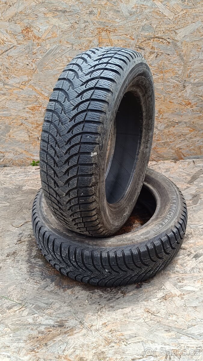 K22 - 2x ZIMNÍ  MICHELIN  - 185/60 R15 88H - 6,2mm