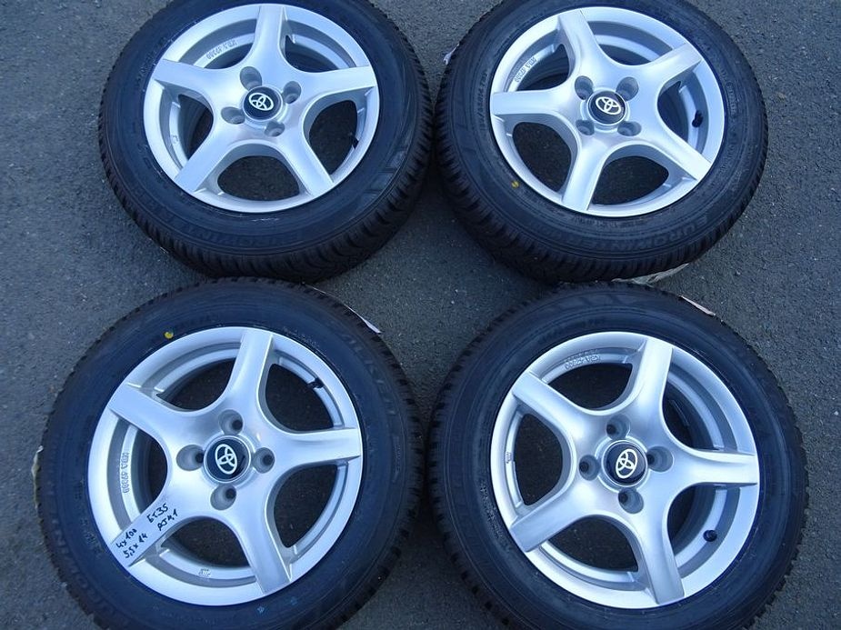 Alu disky Toyota Aygo 14", 4x100,ET 35, zimní sada