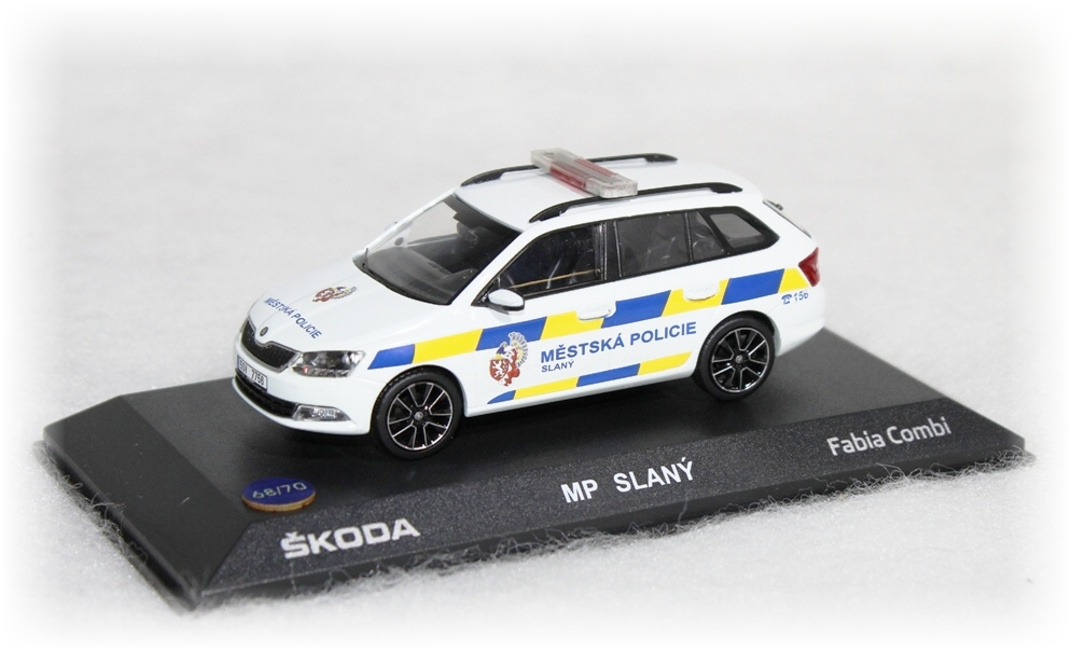 Škoda Fabia Combi III Městská policie Slaný „2014”