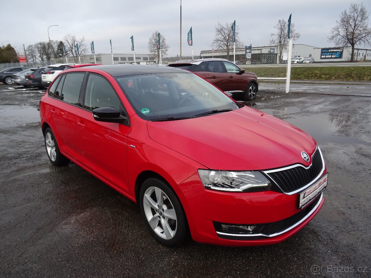 Škoda Rapid 1.0TSi 70kW, CLEVER, serviska, závěs