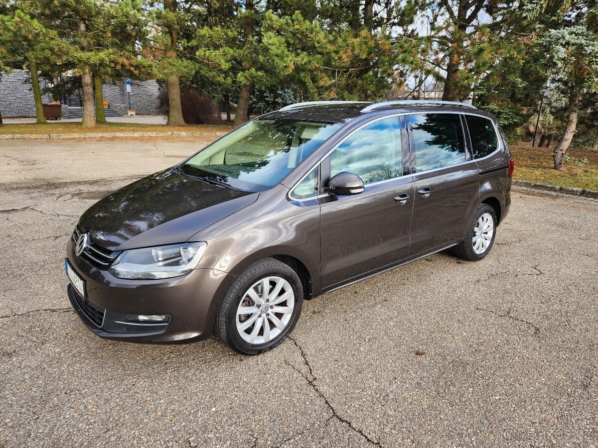 VW Sharan 2.0TDI 110kW 4x4 Sedm míst Tažné Odpočet DPH